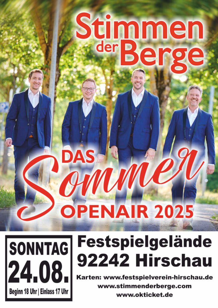 Stimmen der Berge Plakat Hirschau